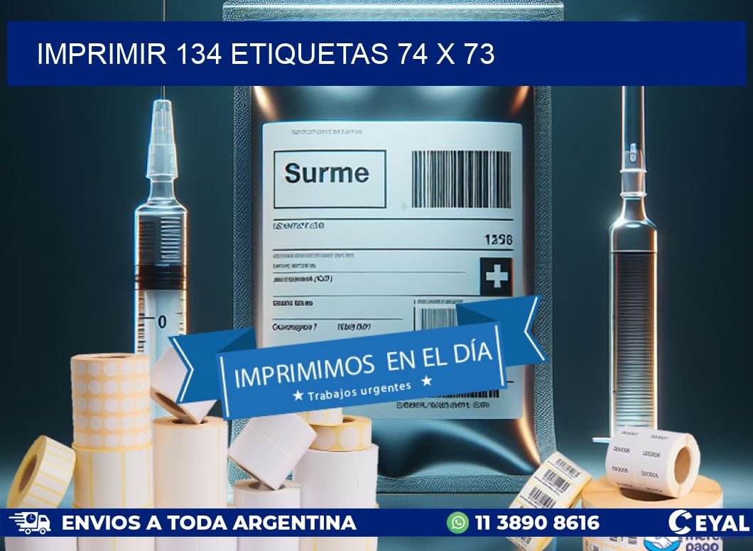 IMPRIMIR 134 ETIQUETAS 74 x 73