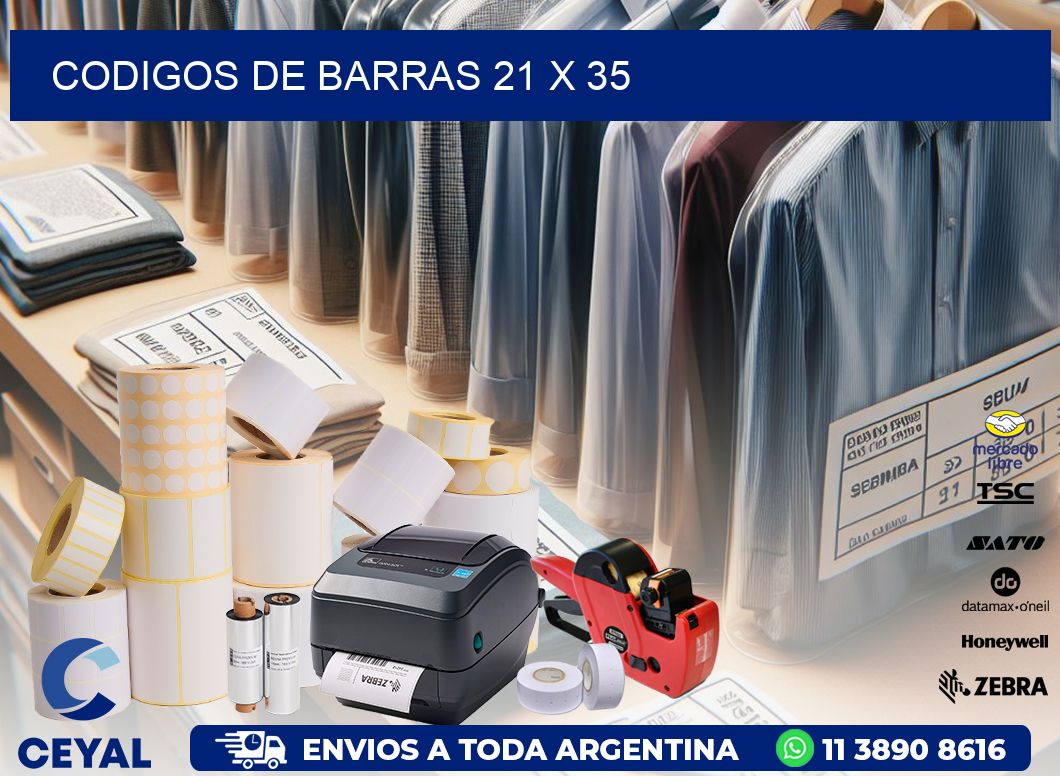 codigos de barras 21 x 35