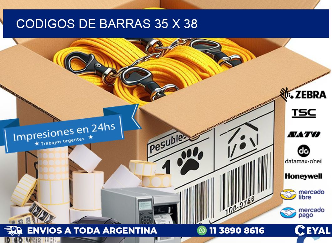 codigos de barras 35 x 38