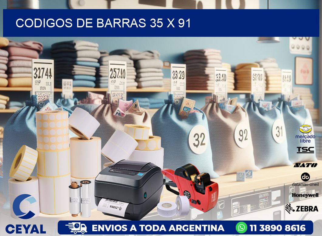 codigos de barras 35 x 91