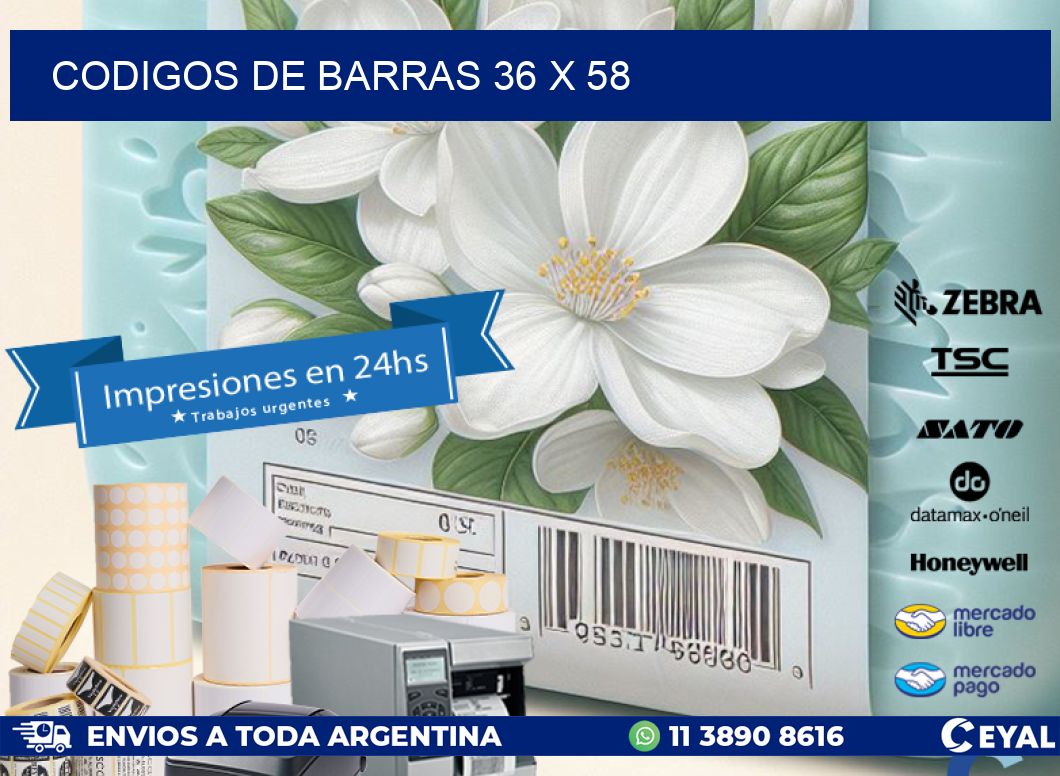codigos de barras 36 x 58