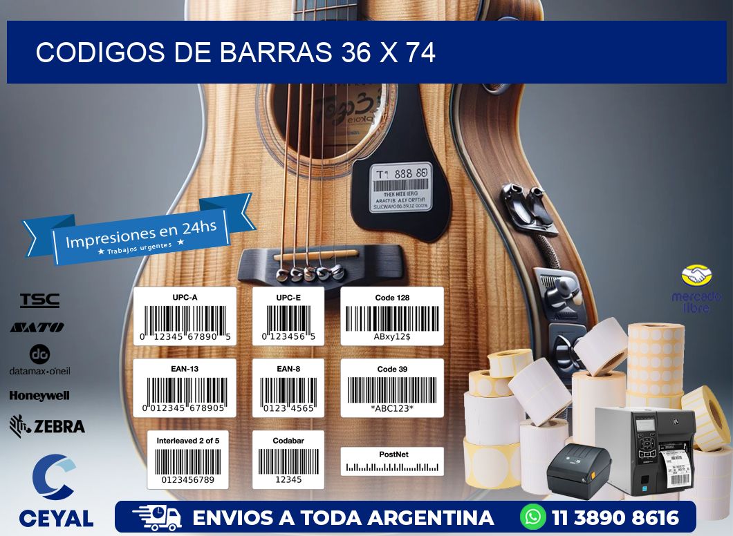 codigos de barras 36 x 74