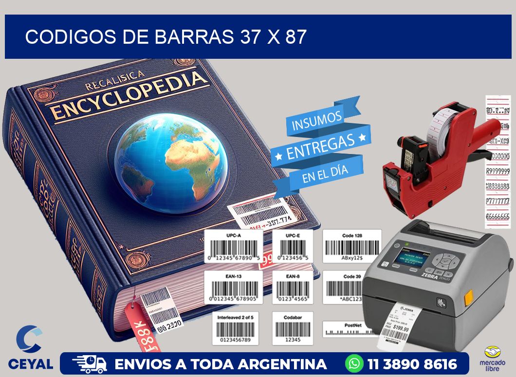 codigos de barras 37 x 87