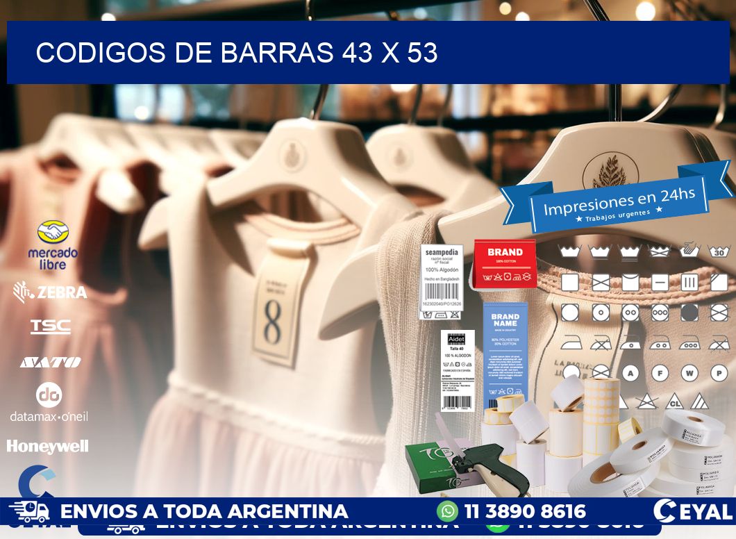 codigos de barras 43 x 53