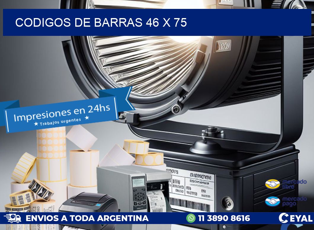 codigos de barras 46 x 75