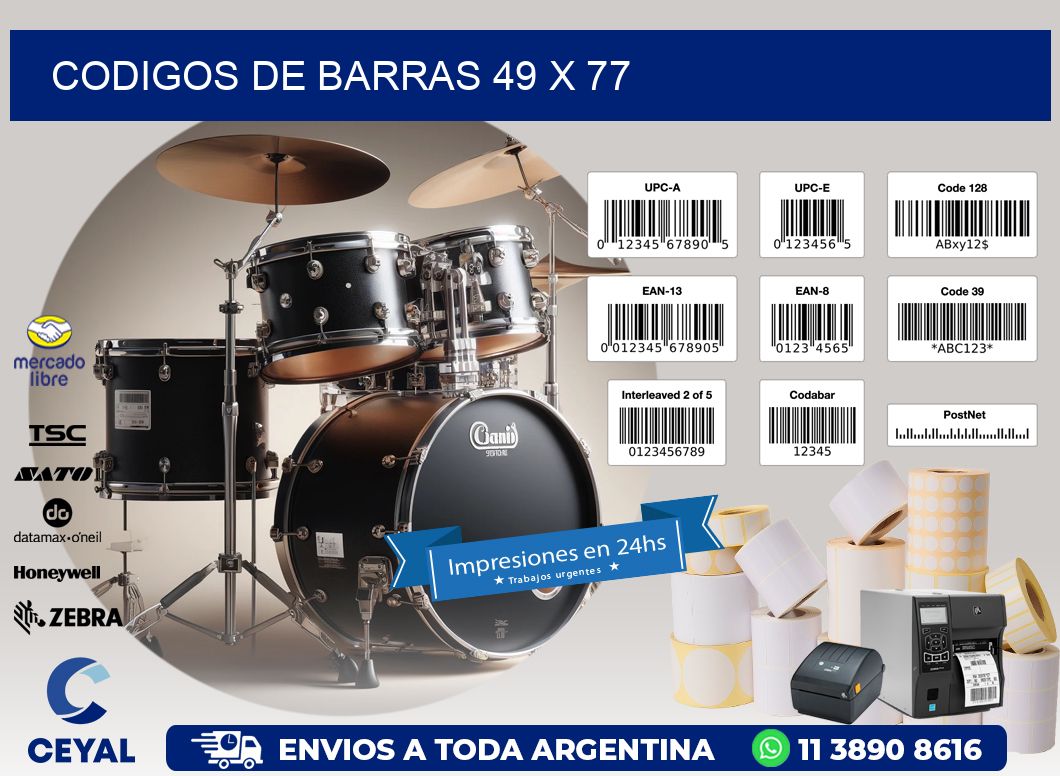 codigos de barras 49 x 77