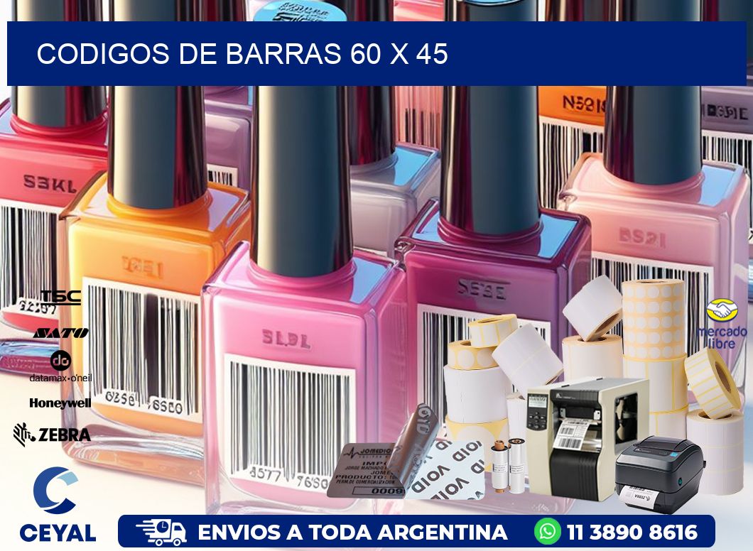 codigos de barras 60 x 45