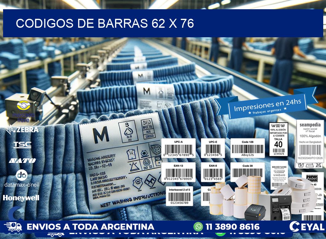 codigos de barras 62 x 76