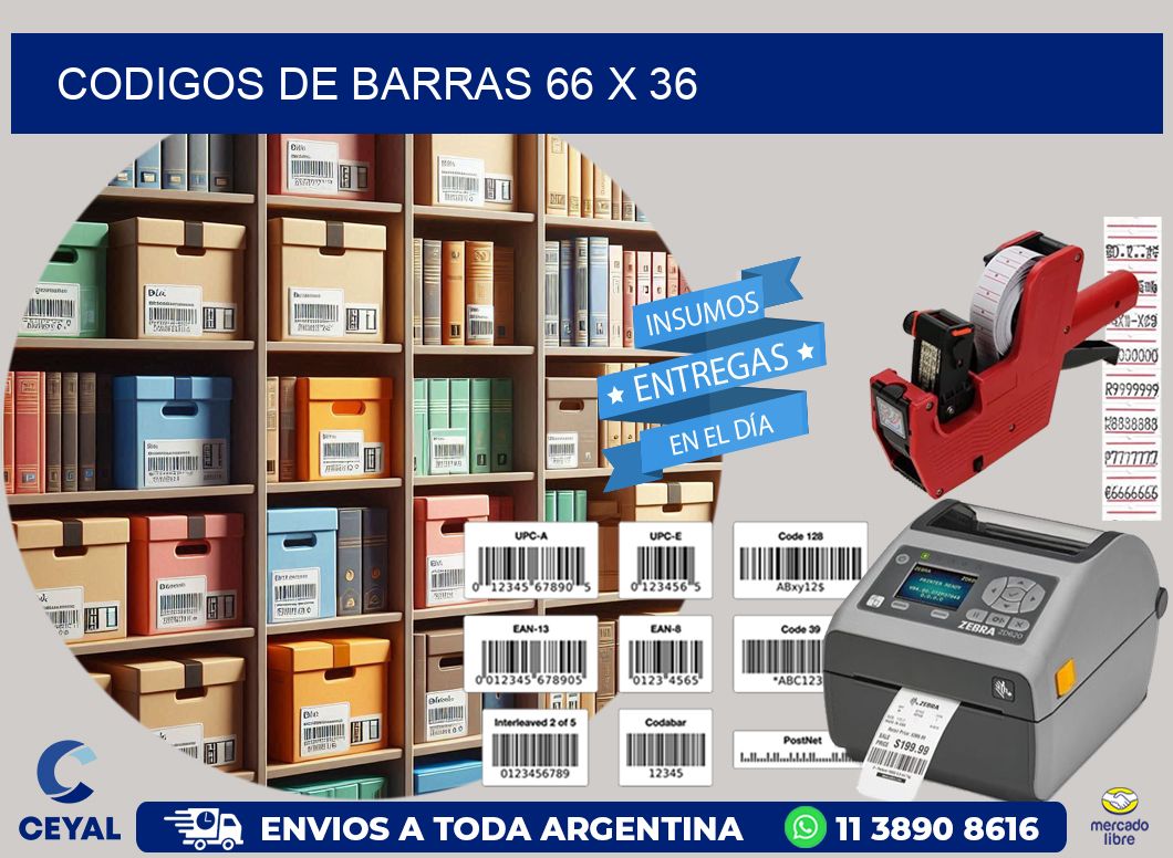 codigos de barras 66 x 36