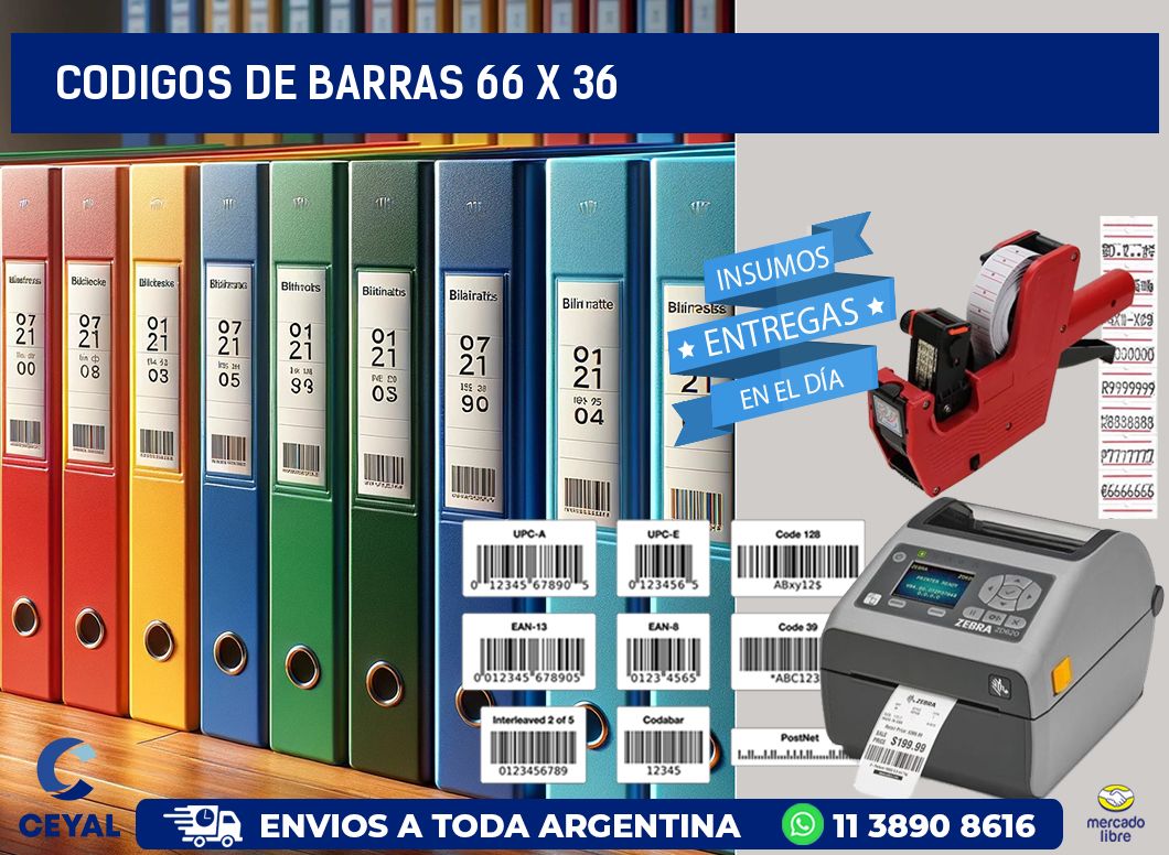 codigos de barras 66 x 36