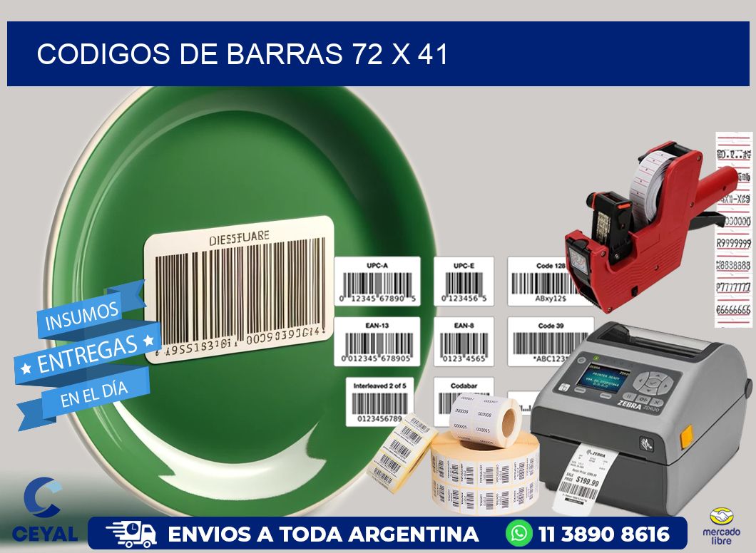 codigos de barras 72 x 41