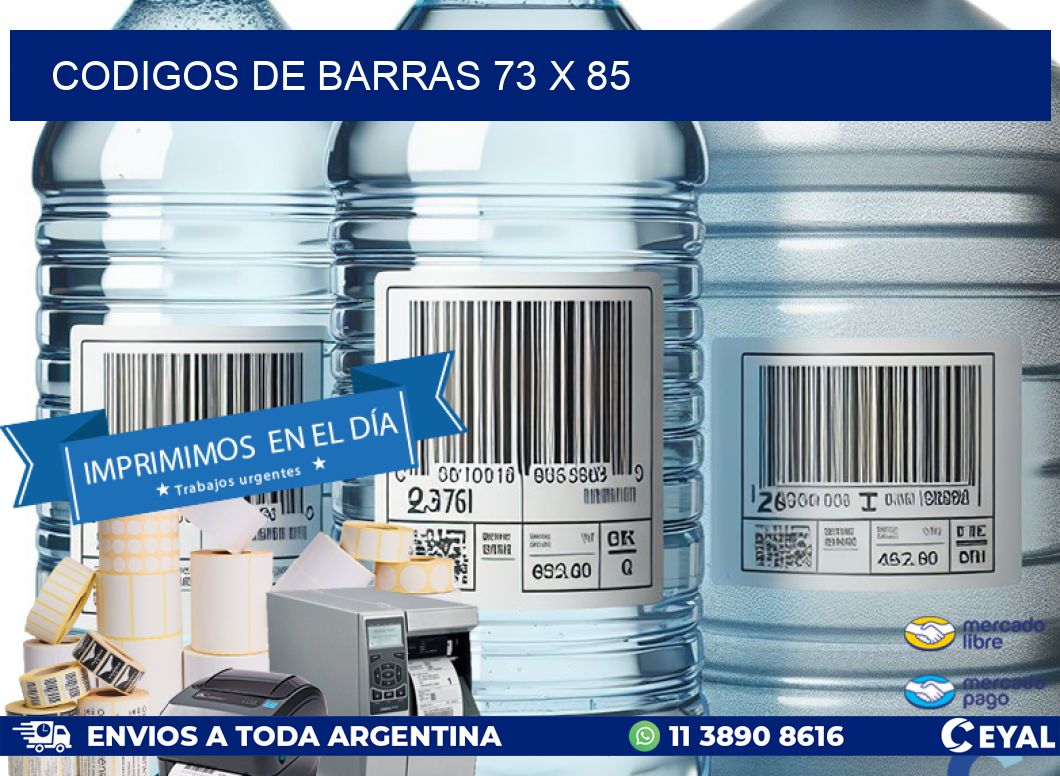 codigos de barras 73 x 85