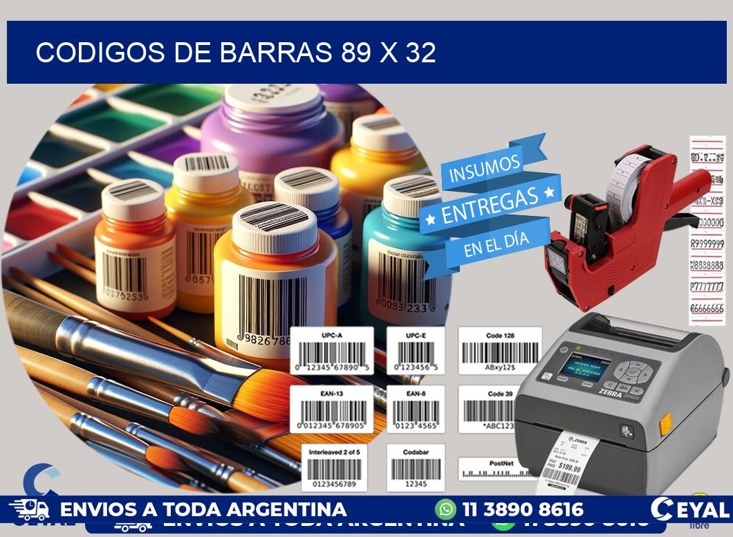 codigos de barras 89 x 32