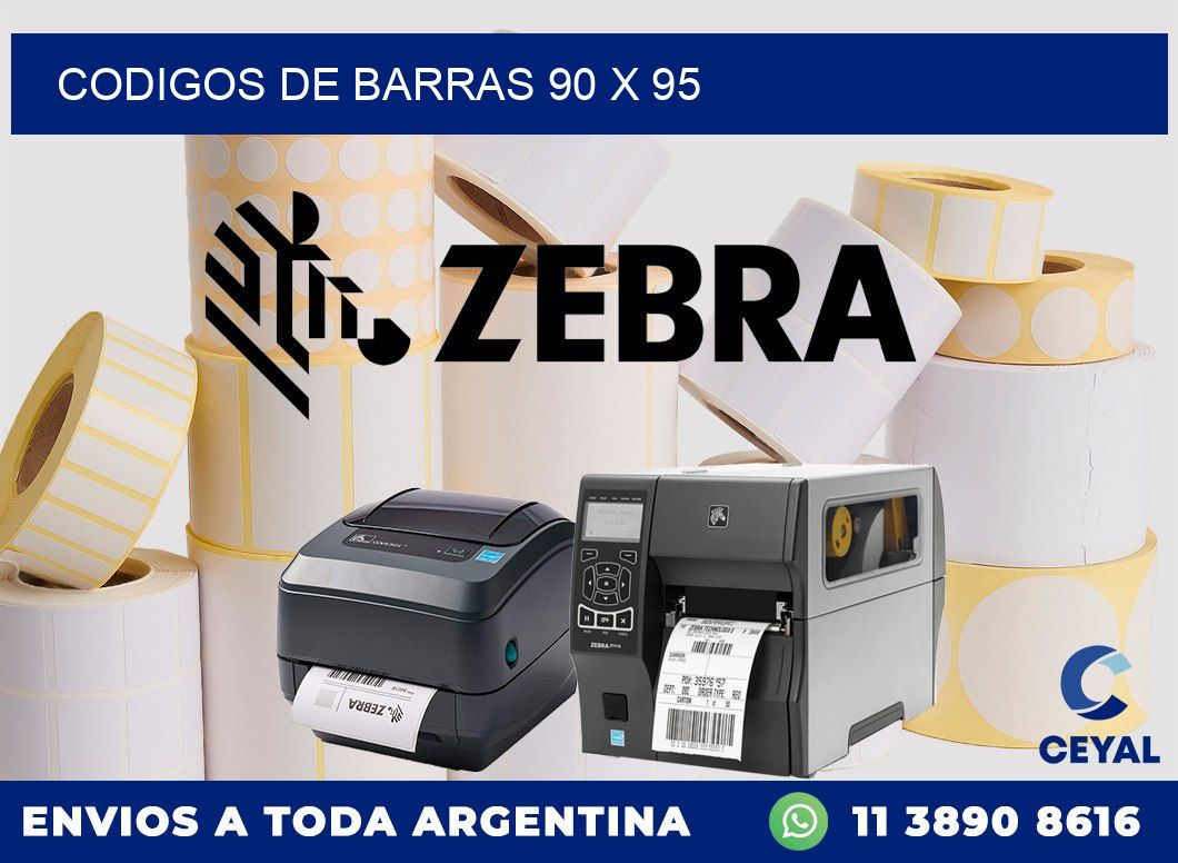 codigos de barras 90 x 95