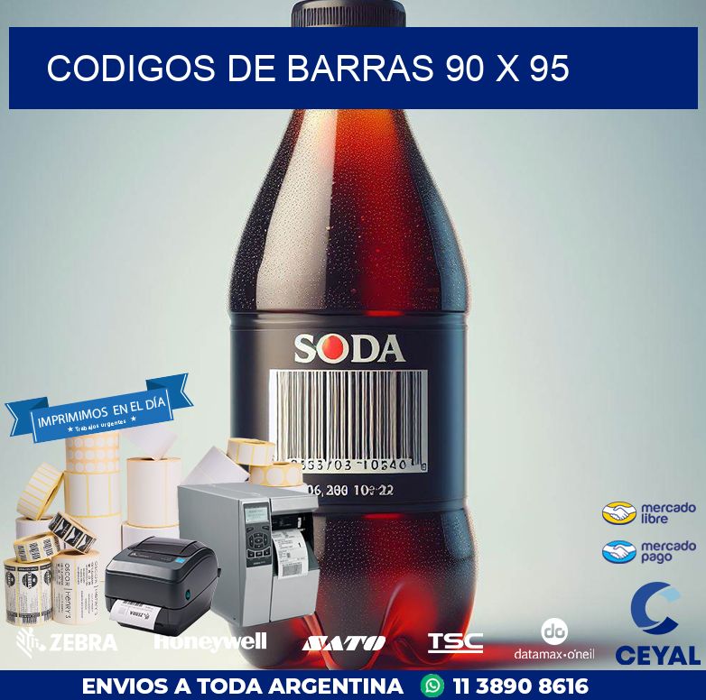codigos de barras 90 x 95