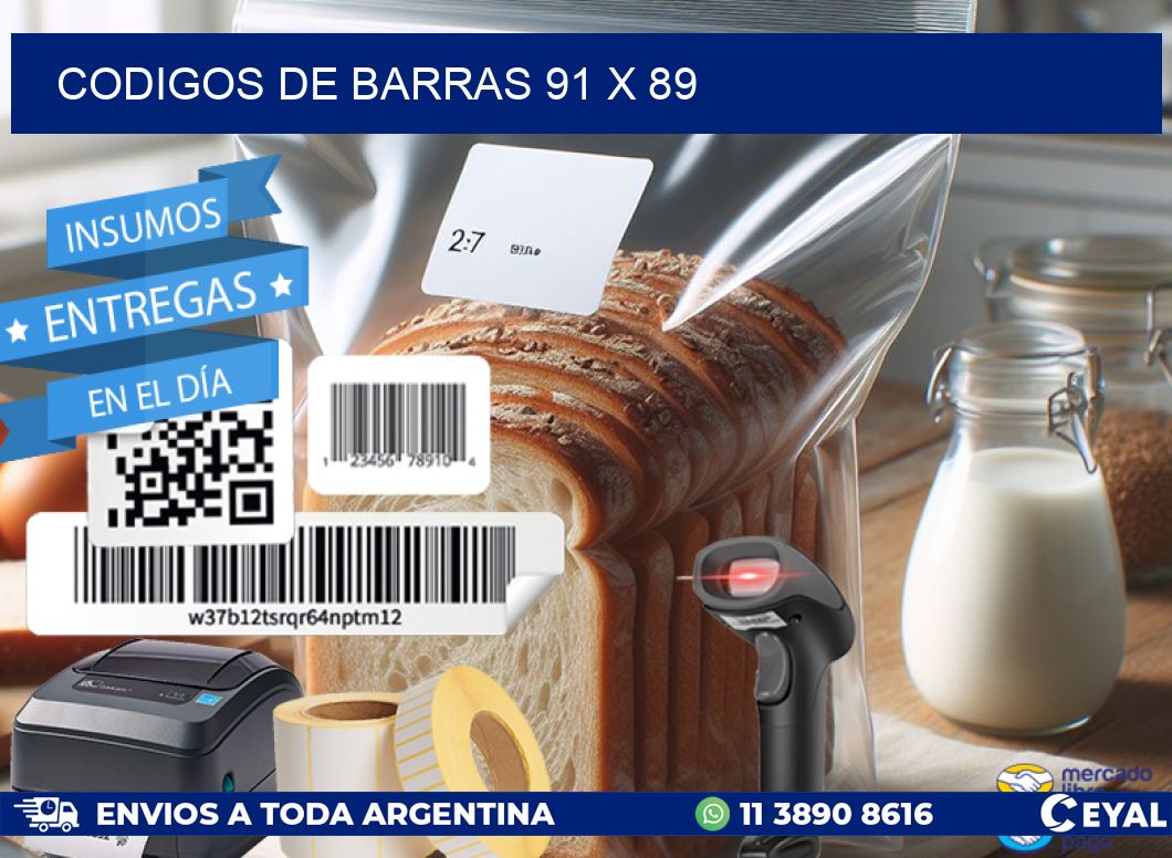 codigos de barras 91 x 89