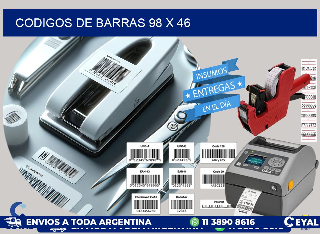 codigos de barras 98 x 46