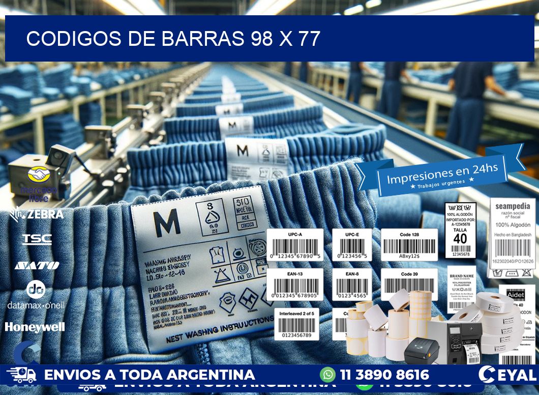 codigos de barras 98 x 77