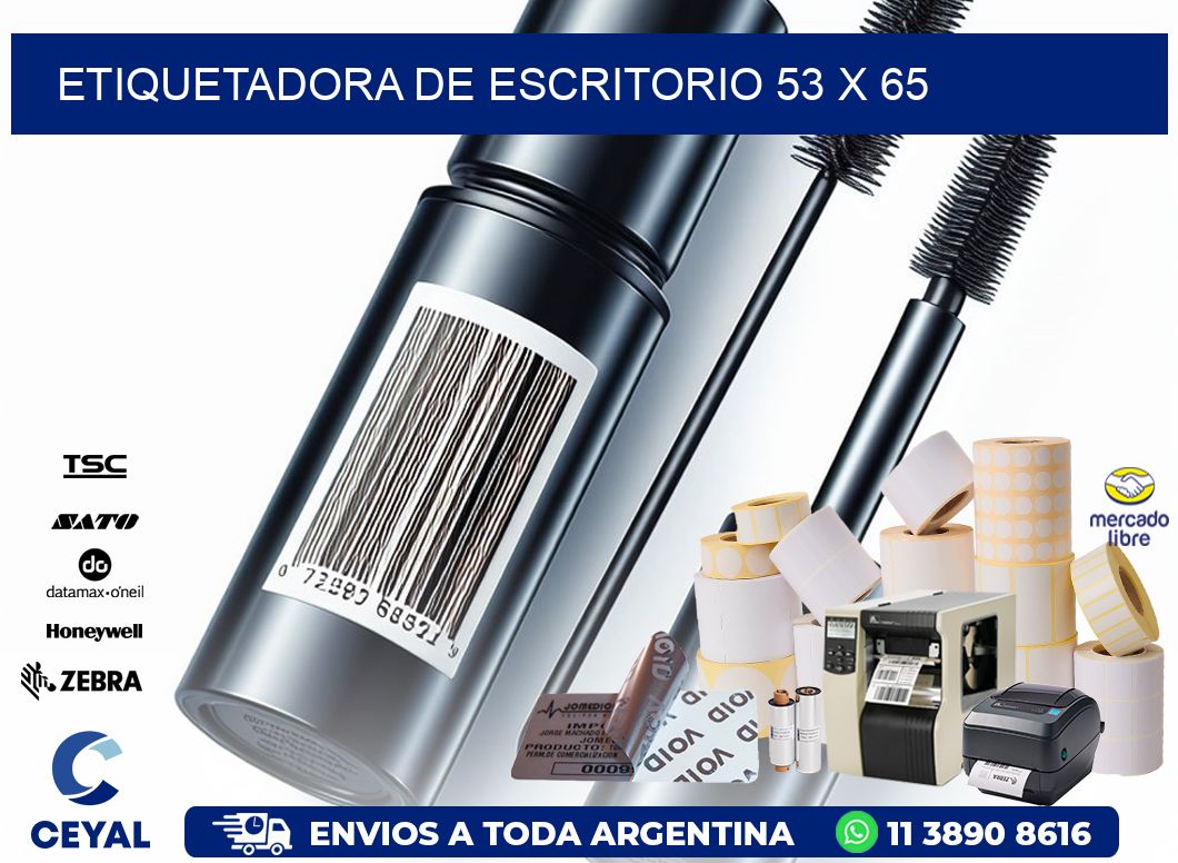 etiquetadora de escritorio 53 x 65