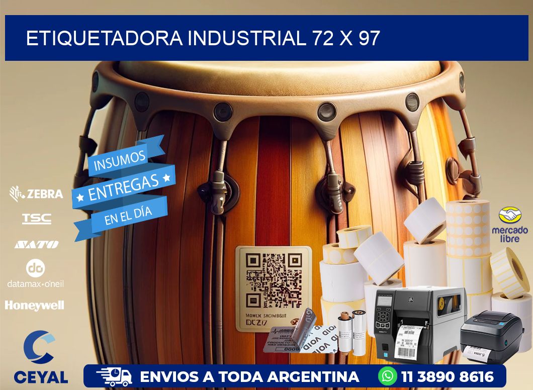 etiquetadora industrial 72 x 97
