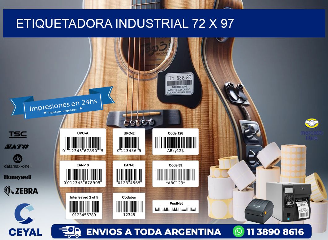 etiquetadora industrial 72 x 97