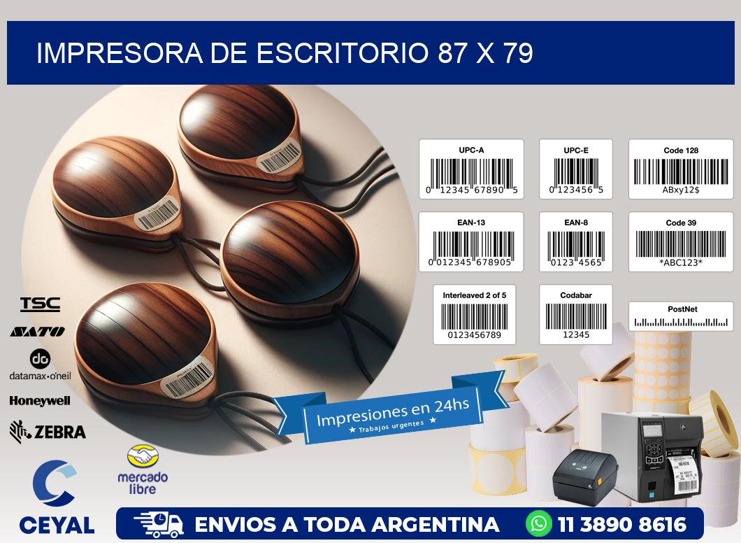 impresora de escritorio 87 x 79