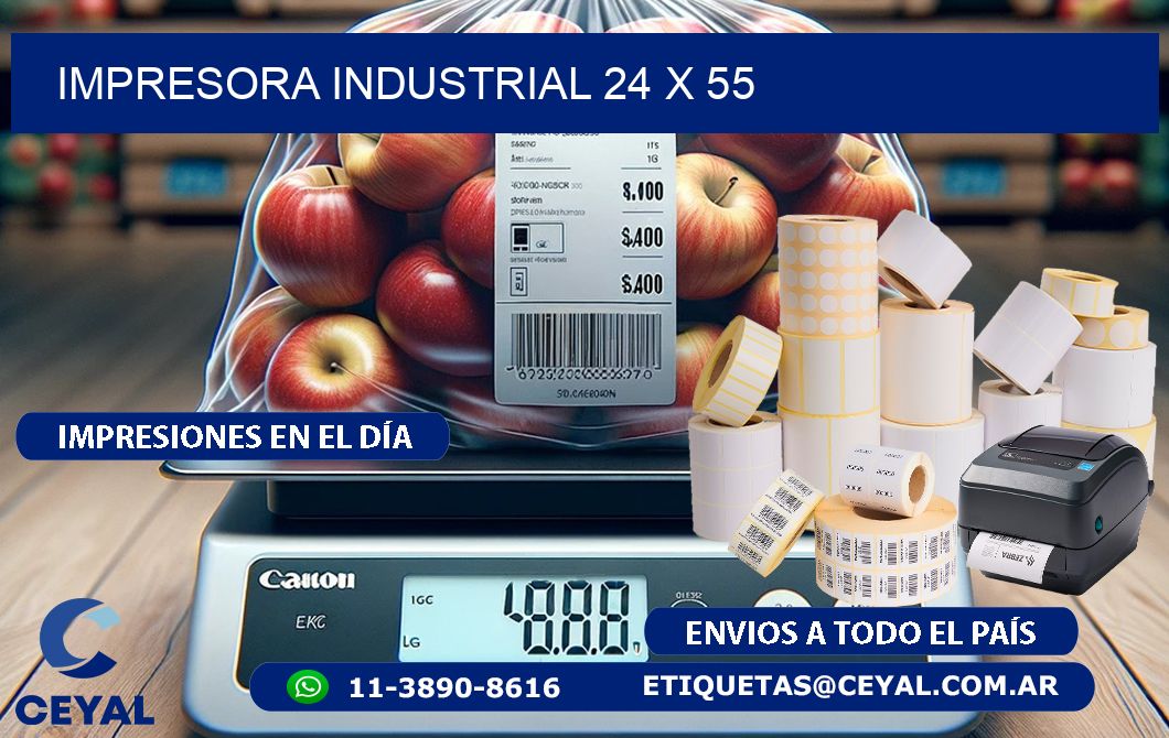 impresora industrial 24 x 55