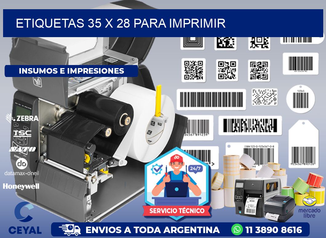 ETIQUETAS 35 x 28 PARA IMPRIMIR