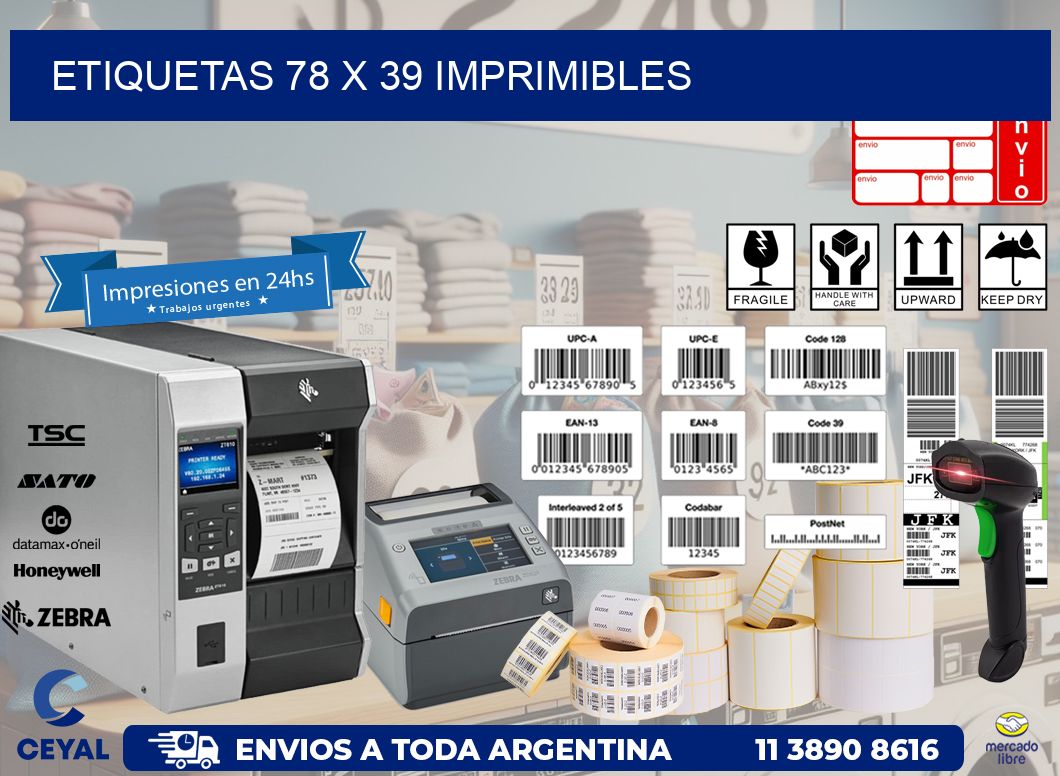 ETIQUETAS 78 x 39 IMPRIMIBLES