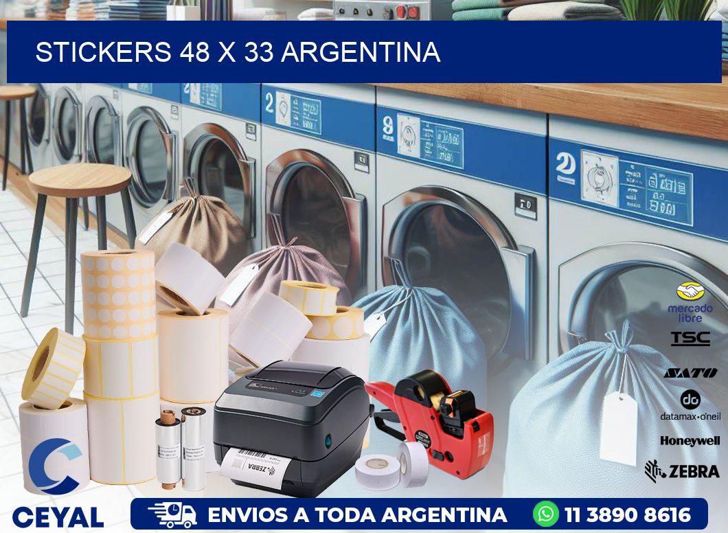 STICKERS 48 x 33 ARGENTINA