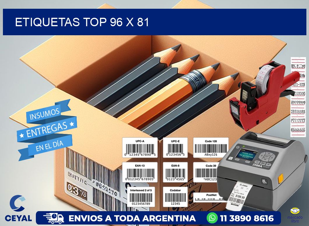 etiquetas top 96 x 81