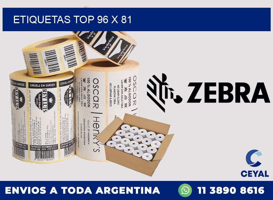 etiquetas top 96 x 81