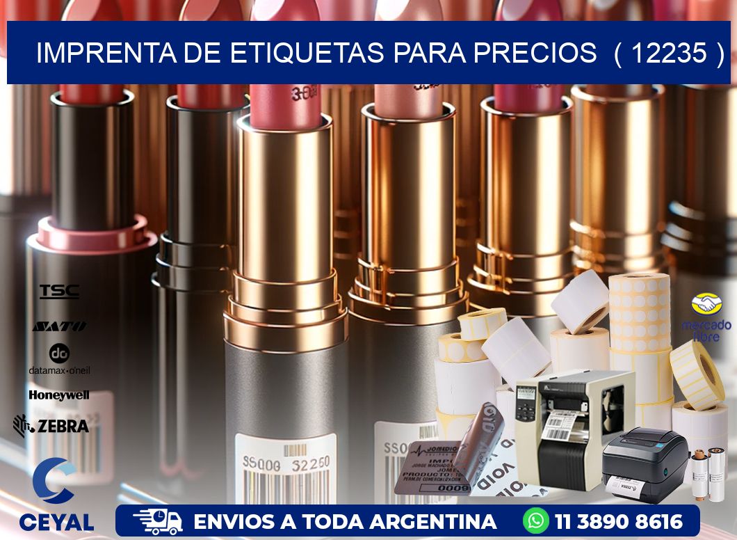 imprenta de etiquetas para precios  ( 12235 )