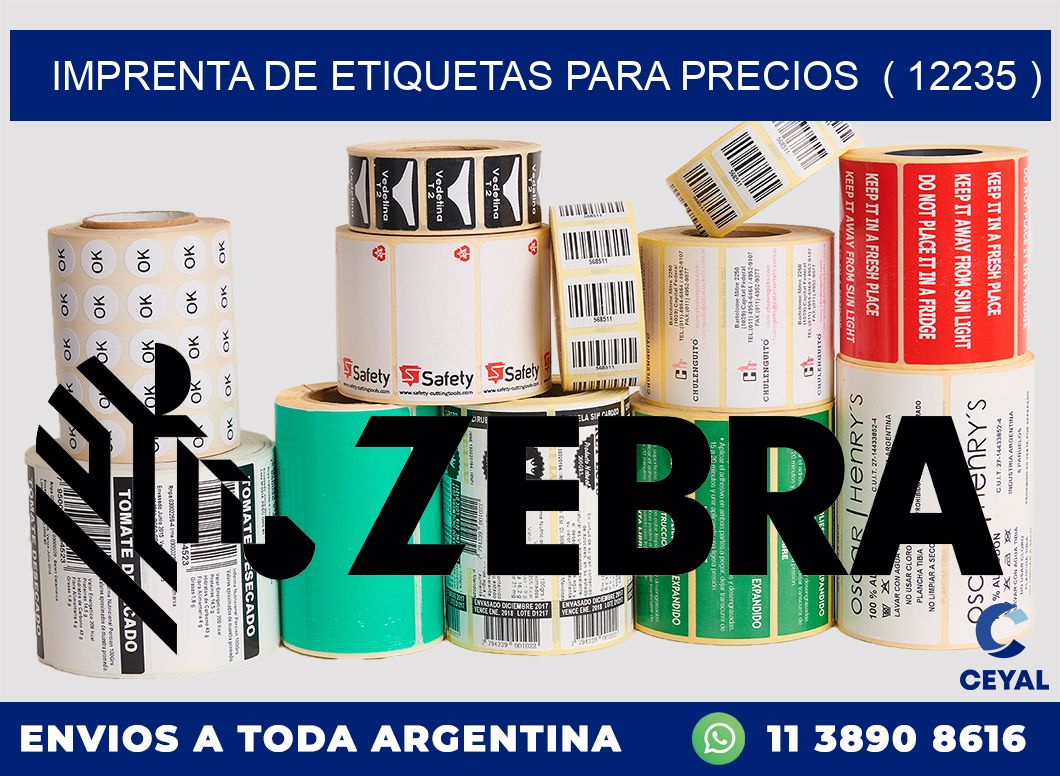 imprenta de etiquetas para precios  ( 12235 )