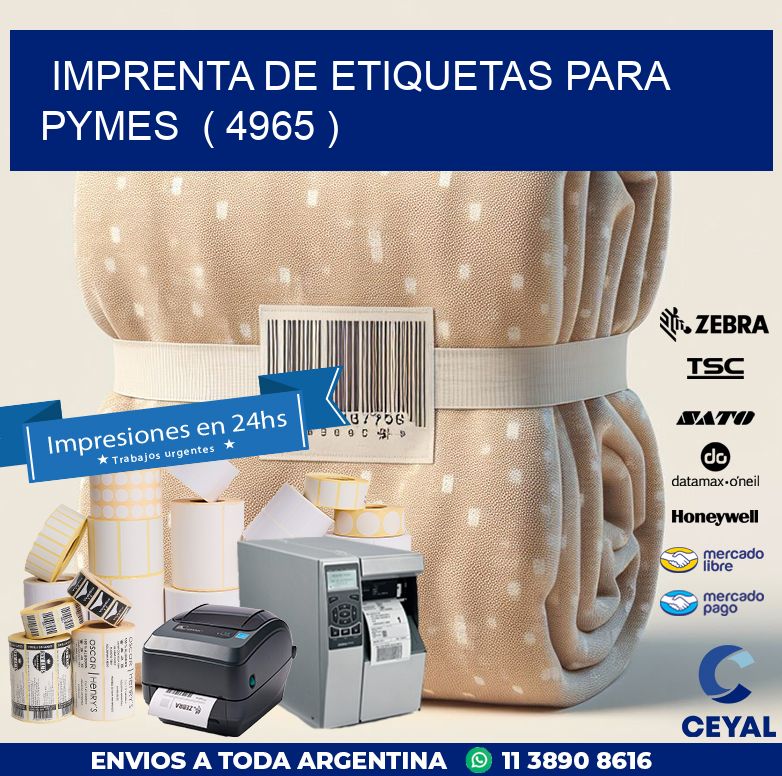 imprenta de etiquetas para pymes  ( 4965 )