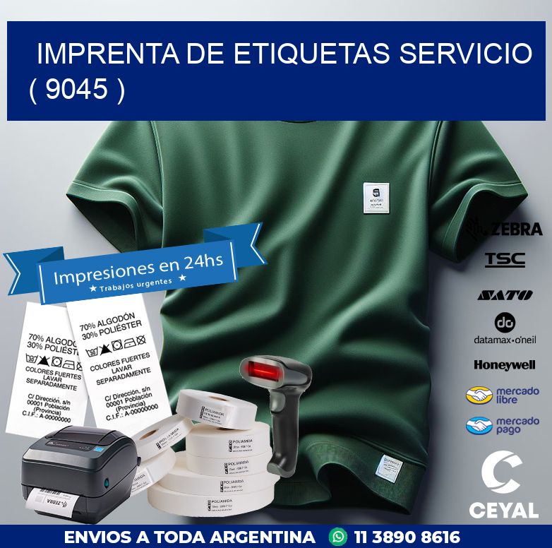 imprenta de etiquetas servicio  ( 9045 )
