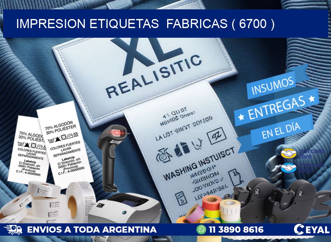 impresion etiquetas  fabricas ( 6700 )