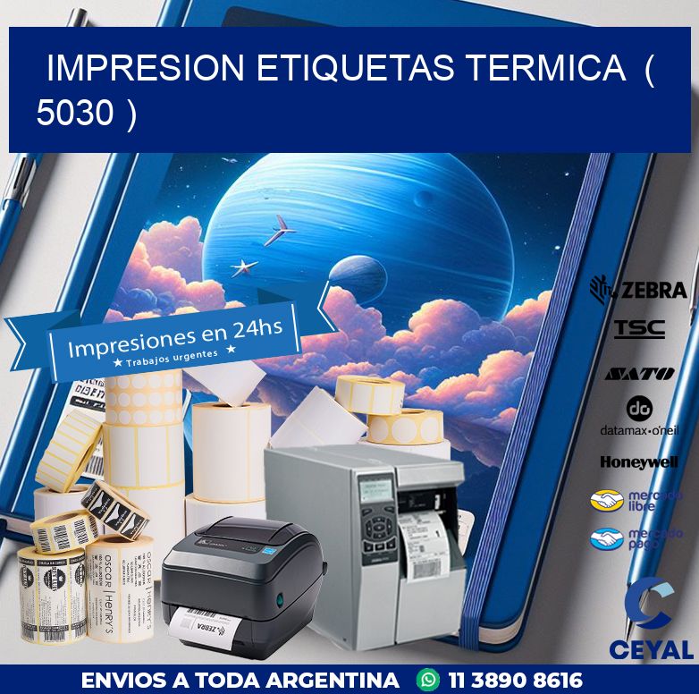 impresion etiquetas termica  ( 5030 )