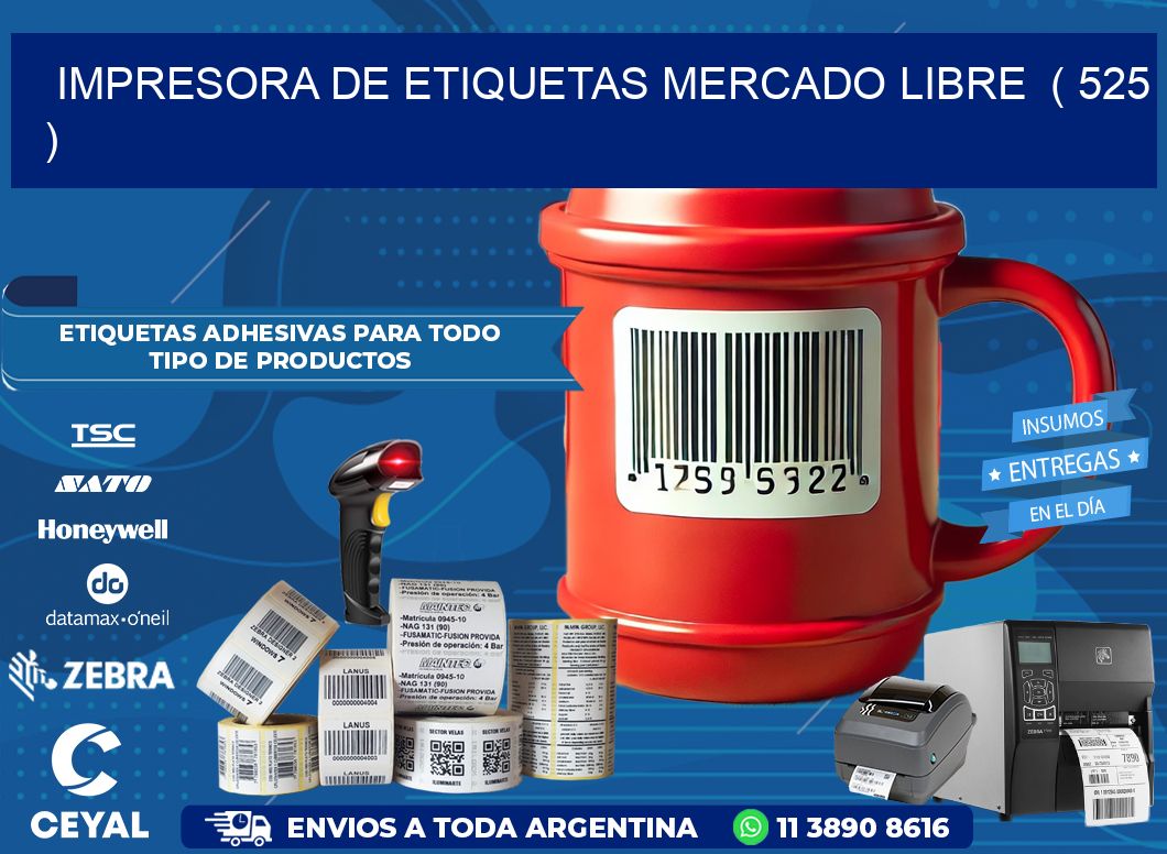 impresora de etiquetas mercado libre  ( 525 )