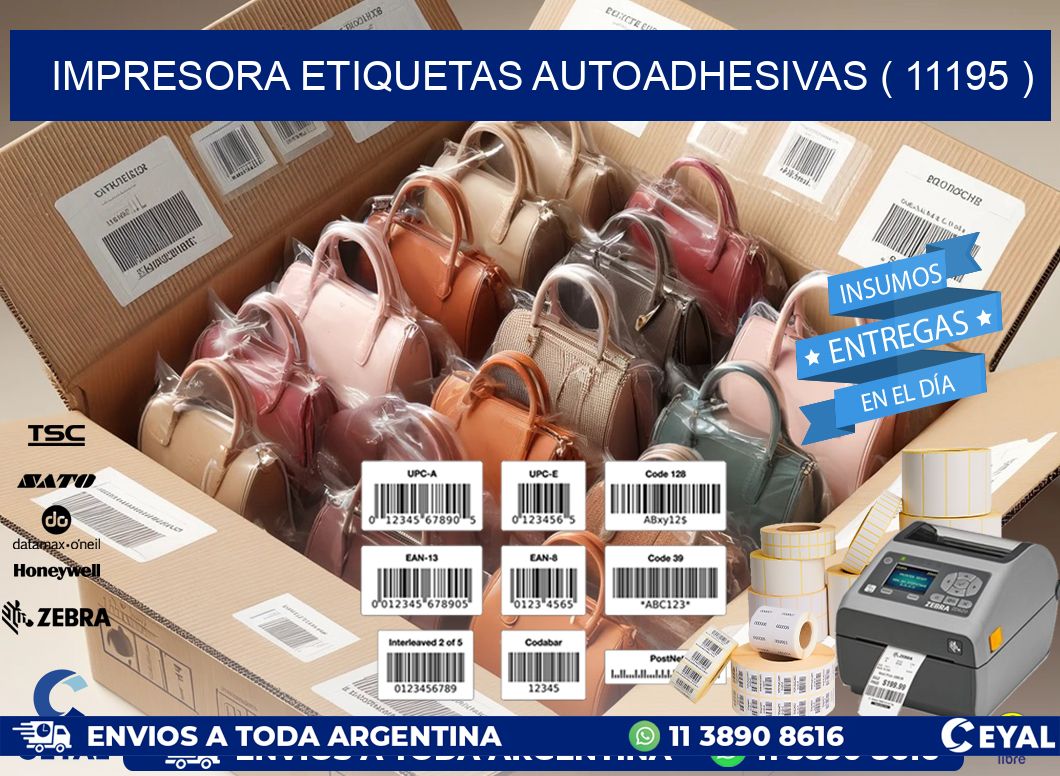 impresora etiquetas autoadhesivas ( 11195 )