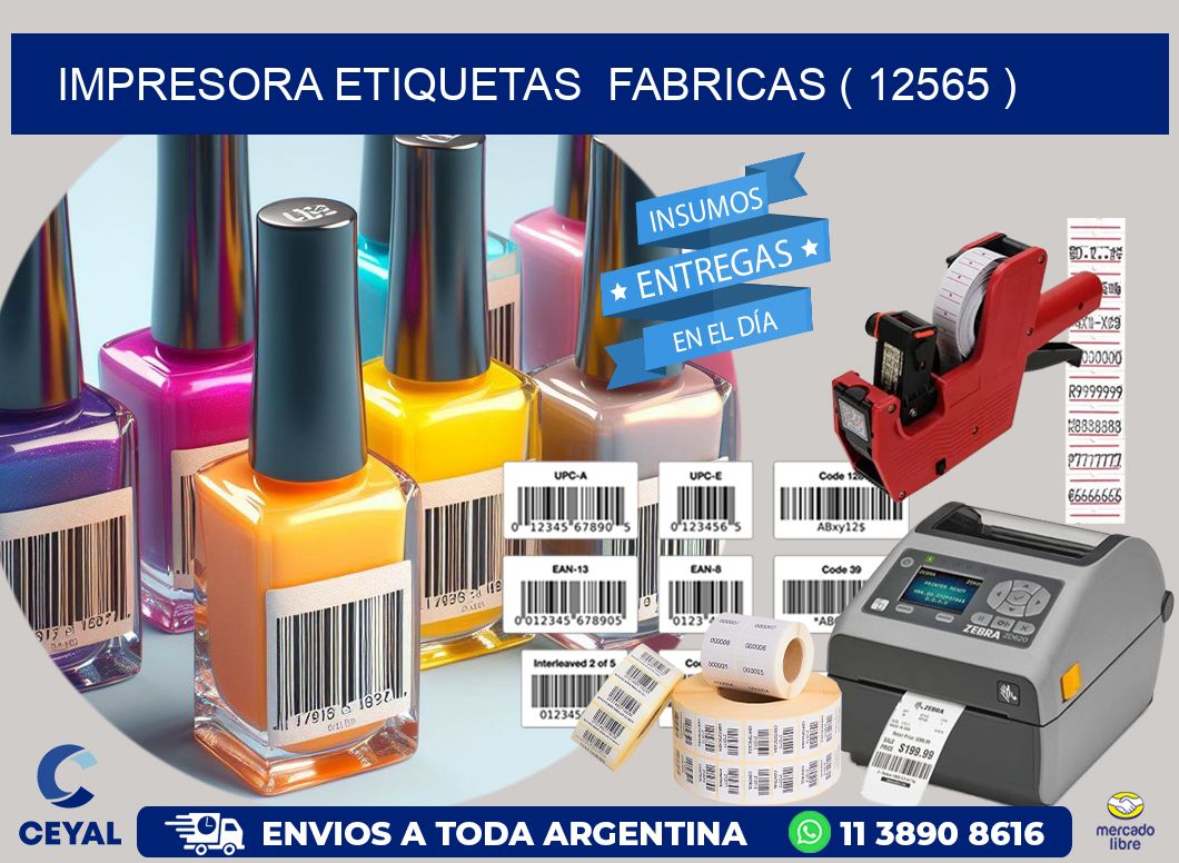 impresora etiquetas  fabricas ( 12565 )