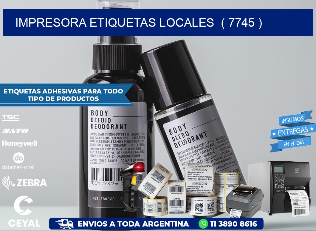 impresora etiquetas locales  ( 7745 )