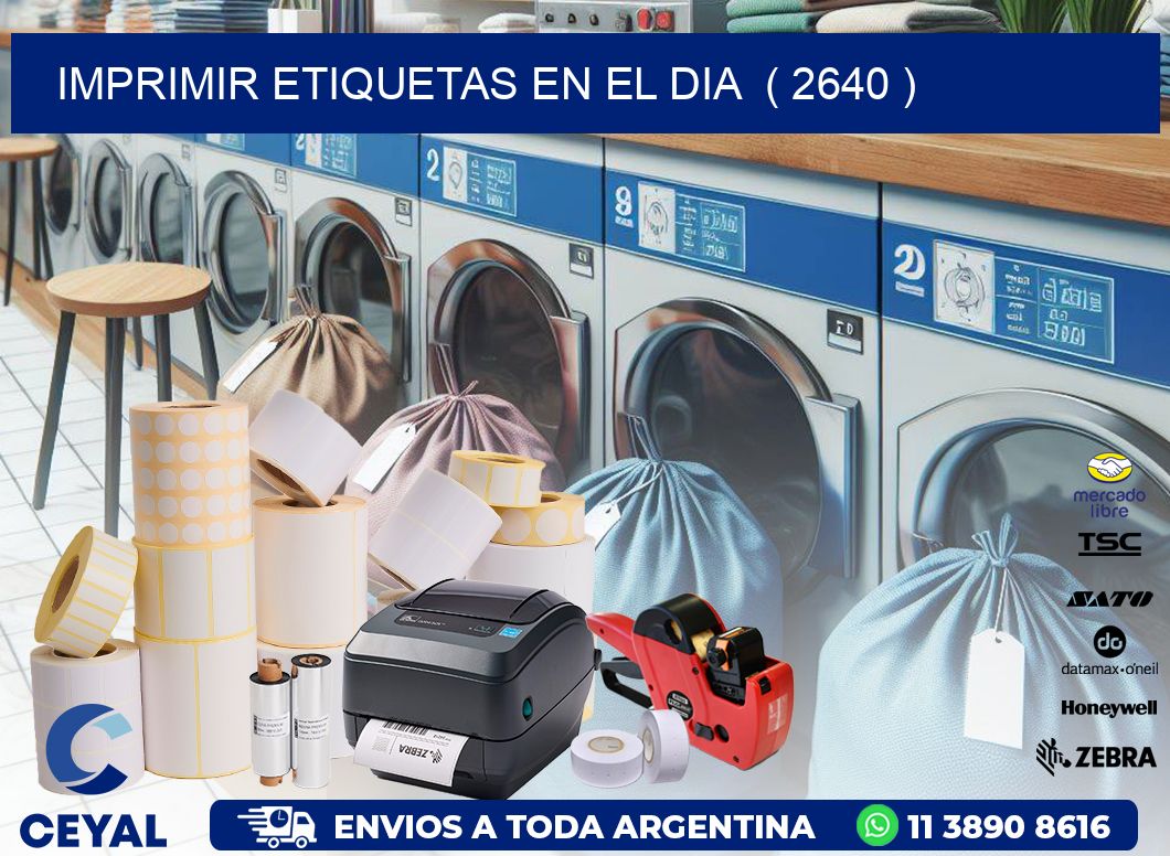 imprimir etiquetas en el dia  ( 2640 )