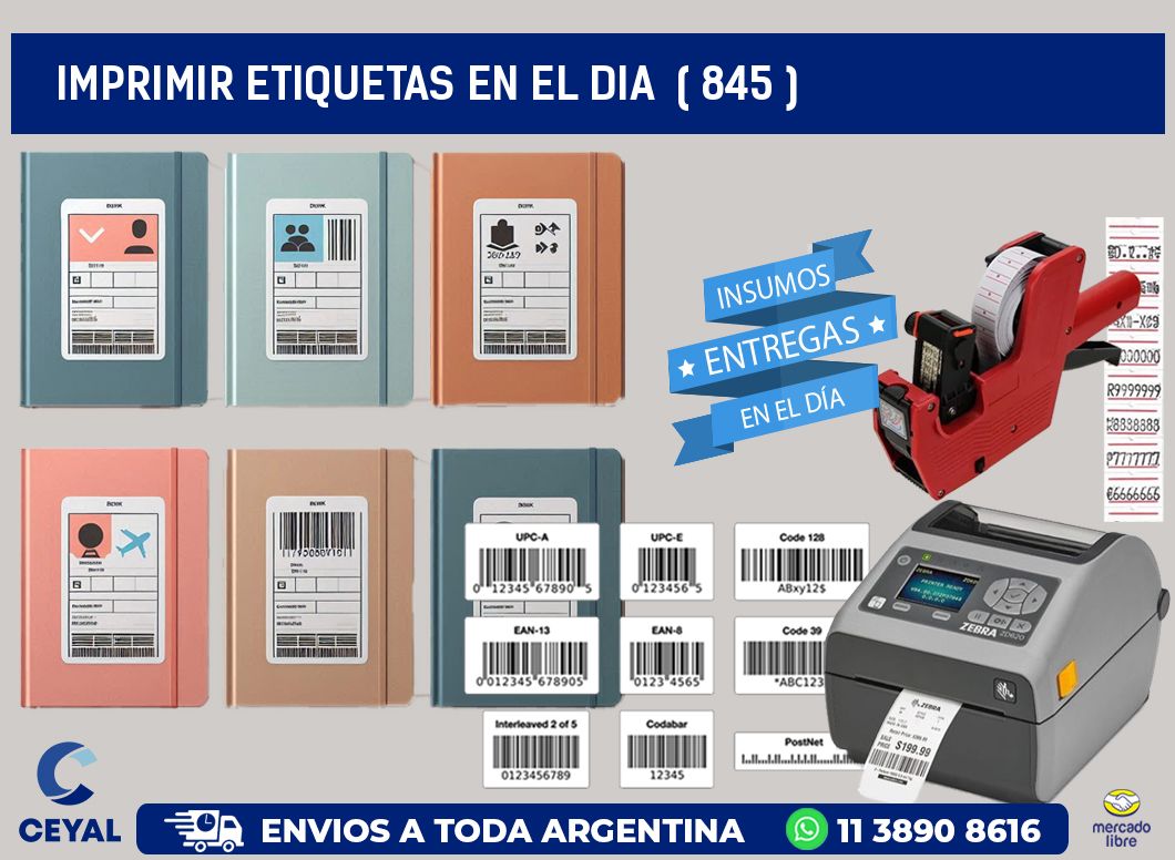 imprimir etiquetas en el dia  ( 845 )