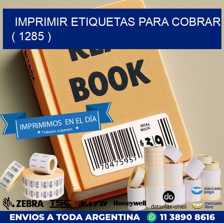 imprimir etiquetas para cobrar ( 1285 )