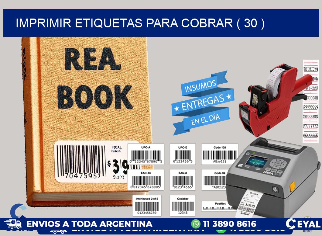 imprimir etiquetas para cobrar ( 30 )