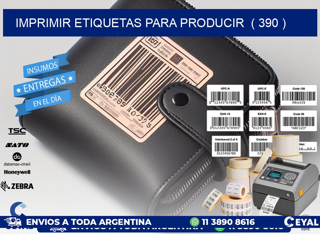 imprimir etiquetas para producir  ( 390 )