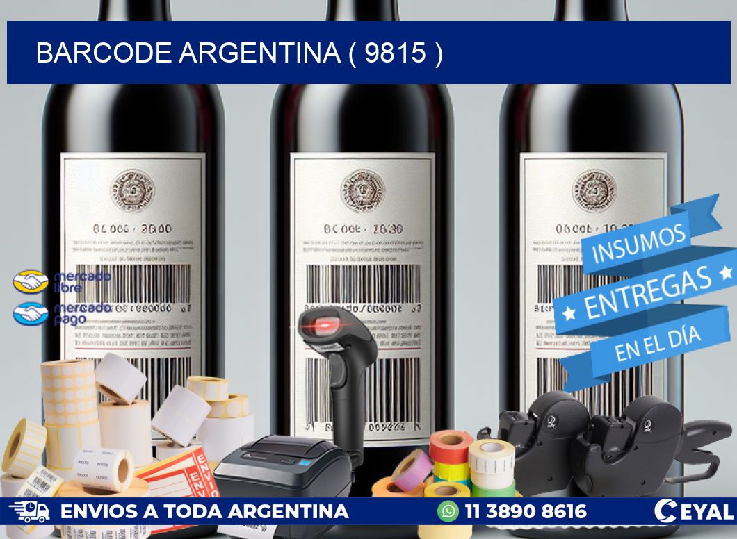 BARCODE ARGENTINA ( 9815 )