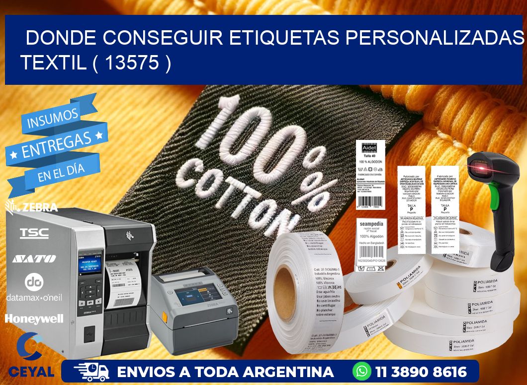 DONDE CONSEGUIR ETIQUETAS PERSONALIZADAS TEXTIL ( 13575 )