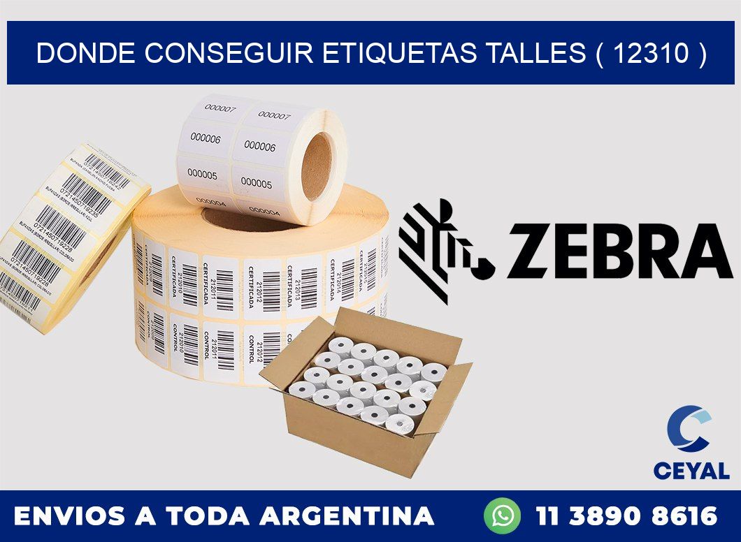DONDE CONSEGUIR ETIQUETAS TALLES ( 12310 )